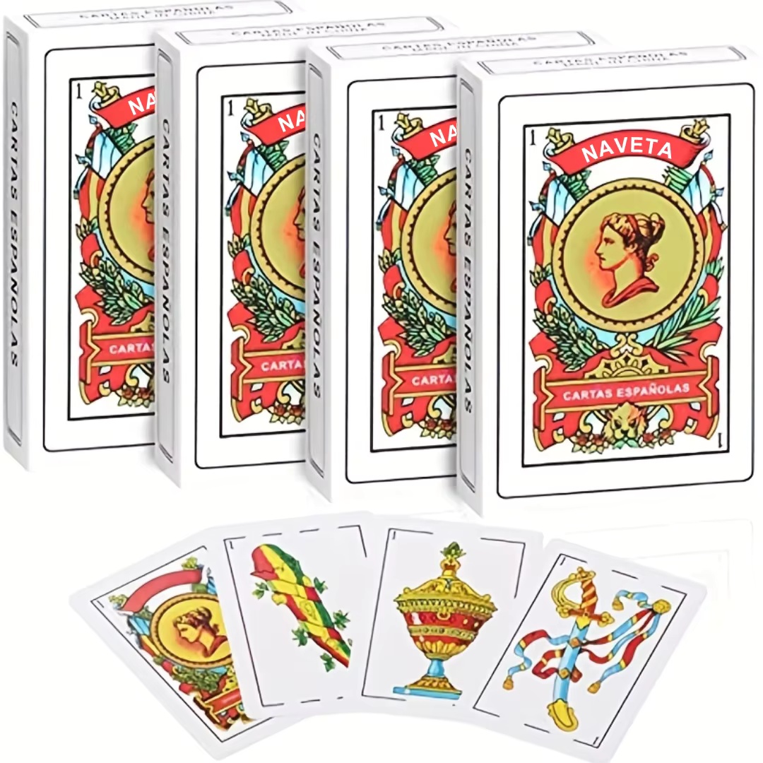 Board Game Quest - 1 baraja de naipes españoles auténticos: