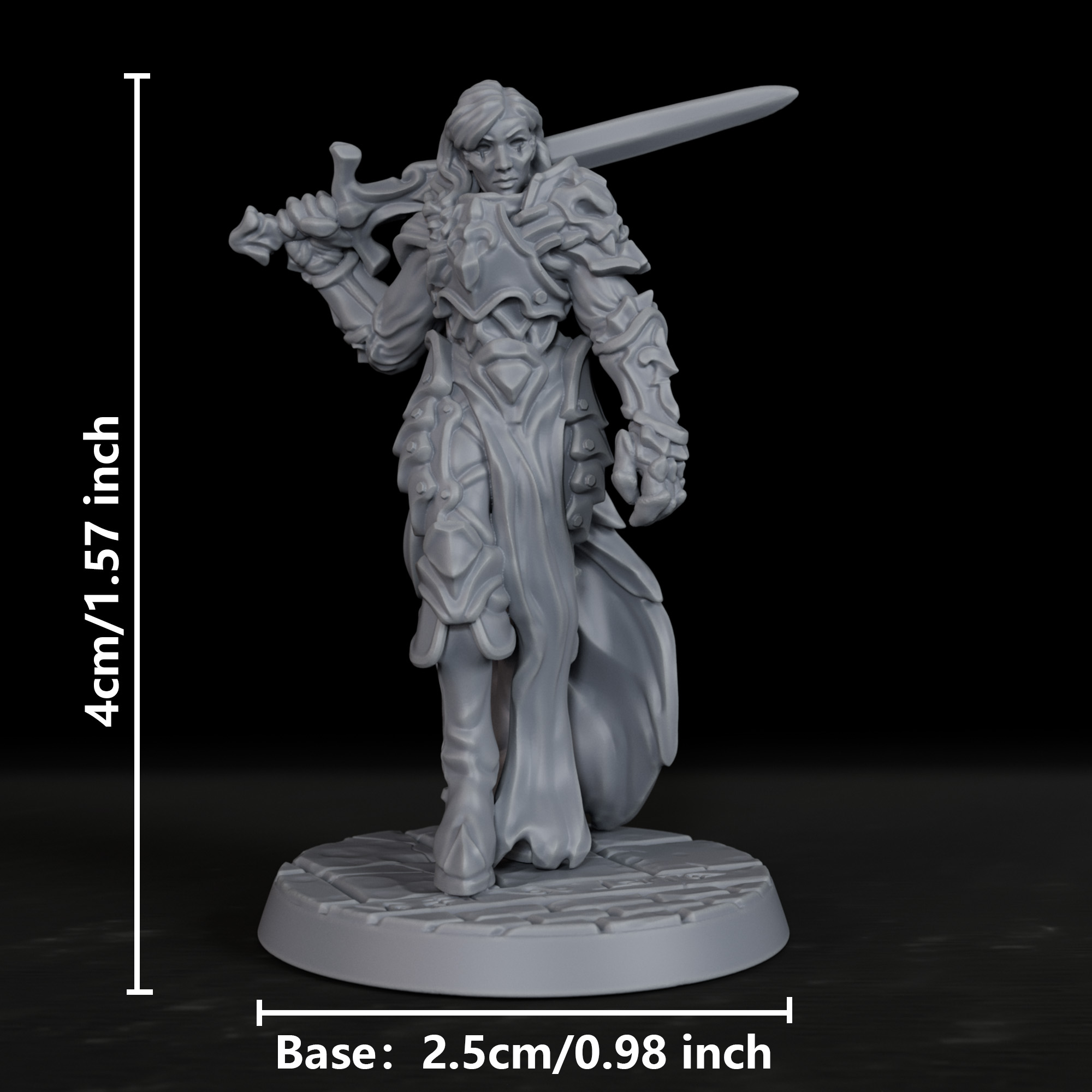 Miniatura RPG Anti-Paladin - R - Board Game Villainous reseña y precio