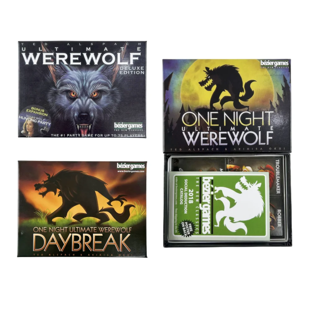 One Night Ultimate Werewolf: C - Board Game Villainous reseña y precio