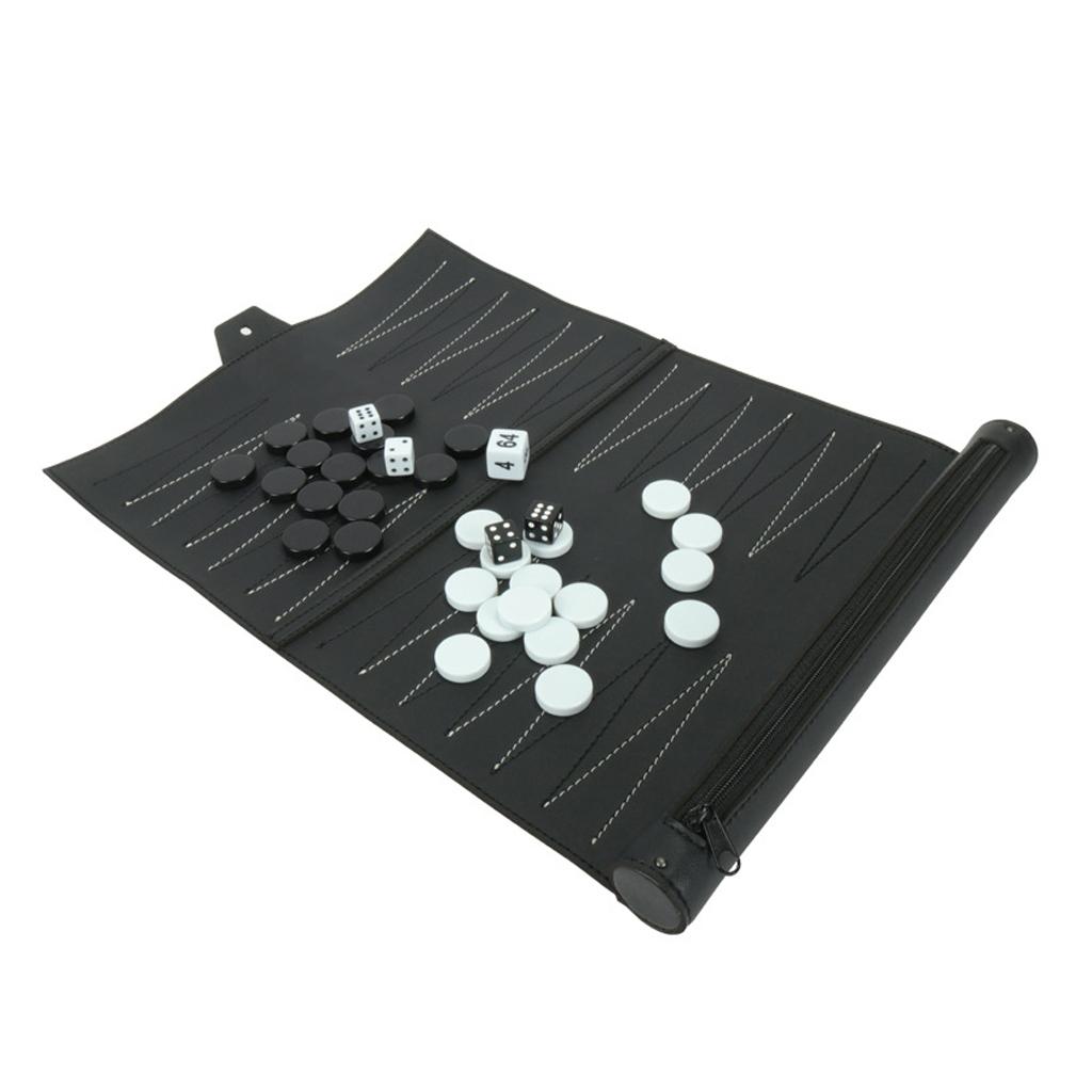 Juego de Backgammon de Cuero P - Board Game For 5 Players reseña y precio