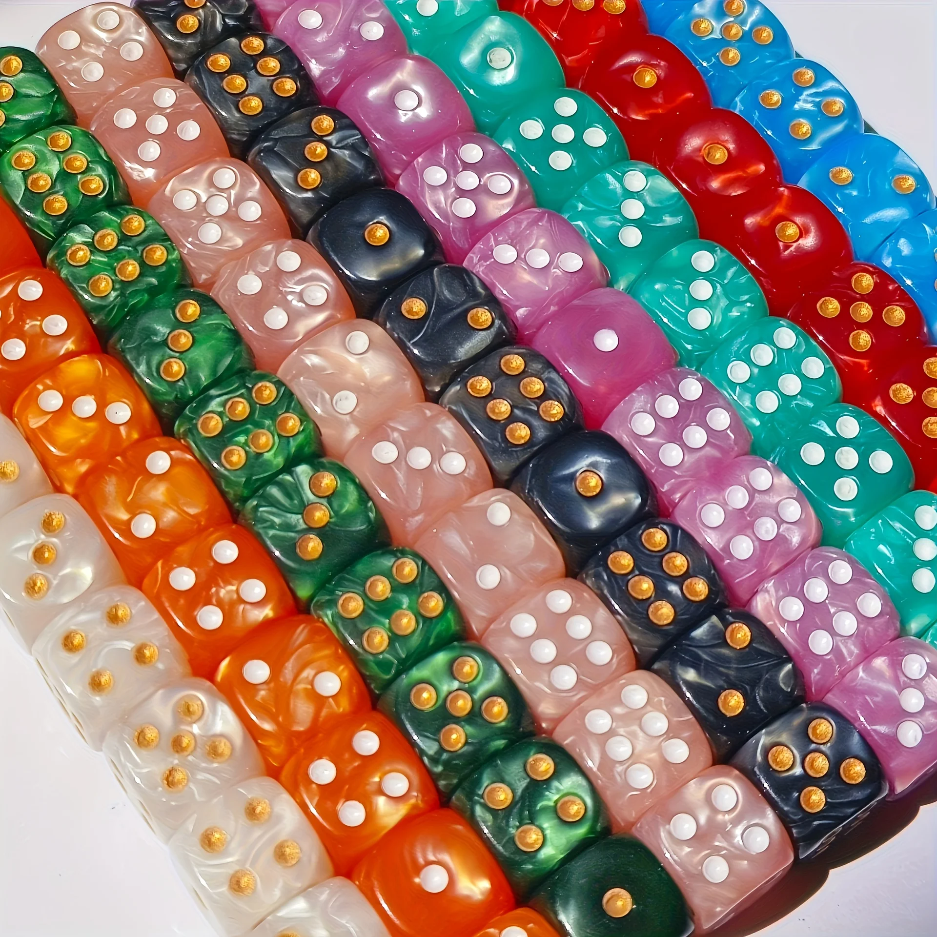 10 dados D6 de 12 mm con diseñ - Board Game Arena reseña y precio