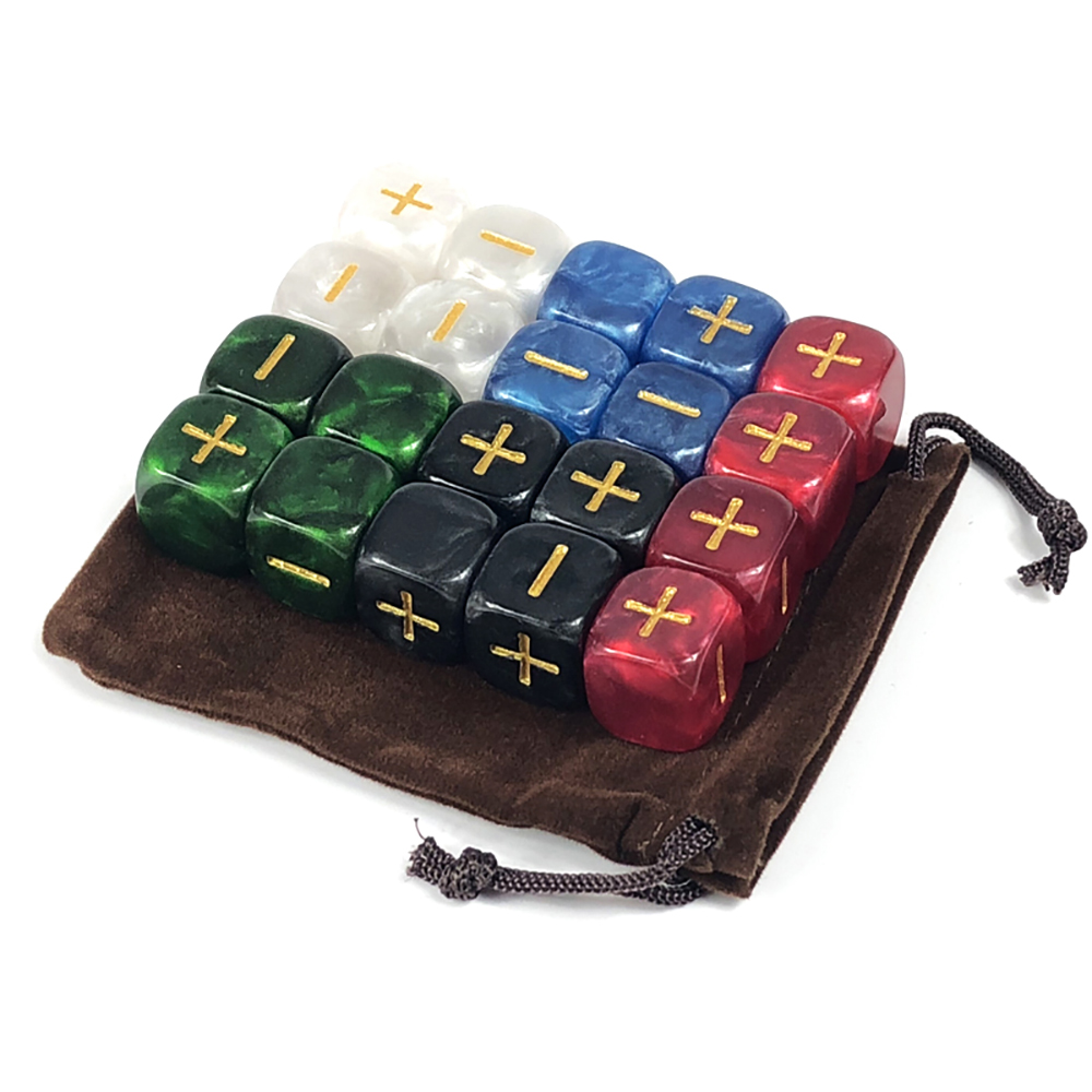 Dados Fate con bolsa 20 piezas - Board Game Arena reseña y precio