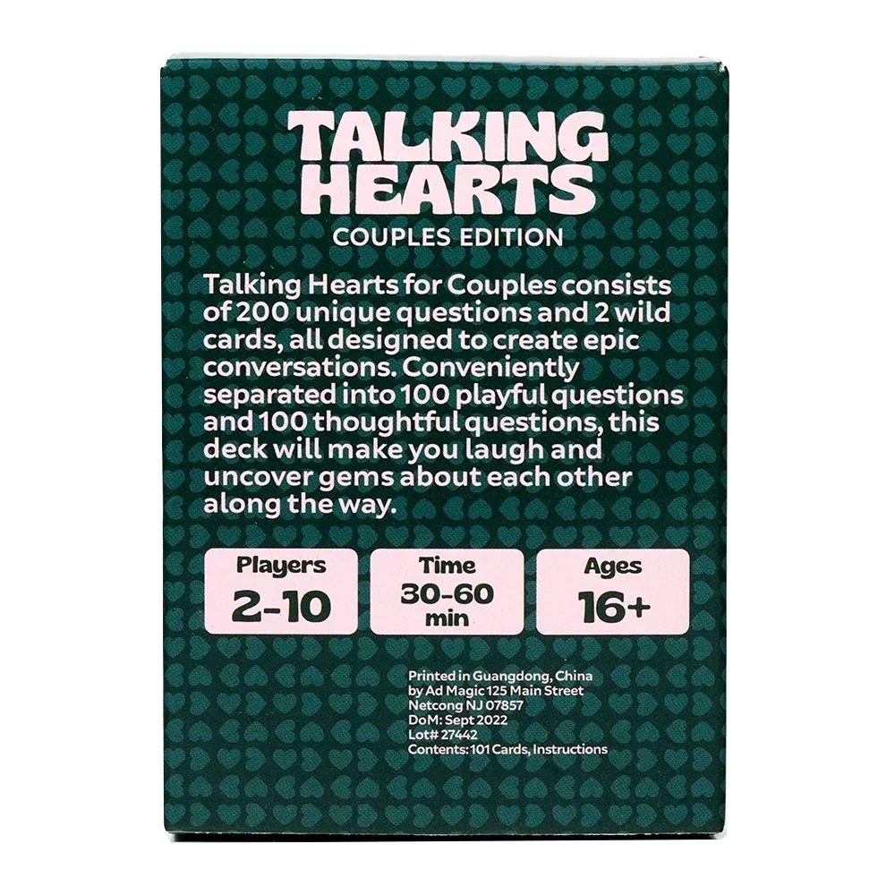 **Juego de cartas Taklig Heart - Board Game Unmatched reseña y precio